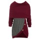 Cowl Neck Cable Knit Knitwear